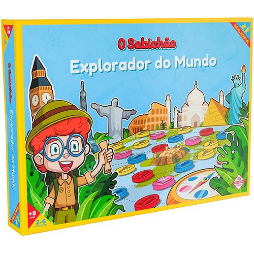 Jogo O Sabichão: Explorador do Mundo - Majora | Concentra - Image 2