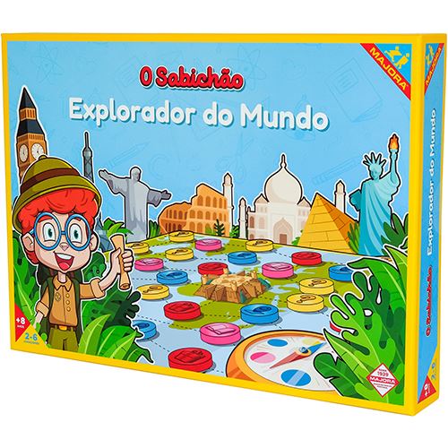 Jogo O Sabichão: Explorador do Mundo - Majora | Concentra - Image 3
