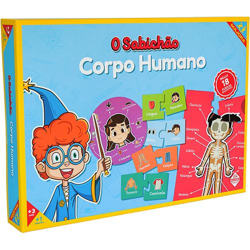 Jogo O Sabichão: O Corpo Humano - Majora | Concentra - Image 2