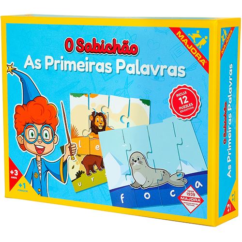 Jogo O Sabichão: As Primeiras Palavras - Majora | Concentra - Image 3