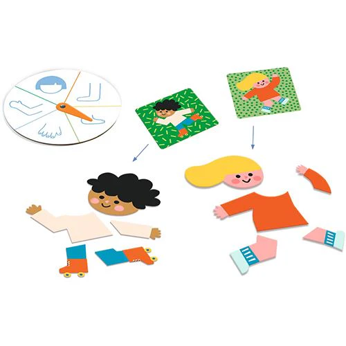 Jogo para Integrar O Corpo Humano - Edu Ludo | Djeco - Image 4