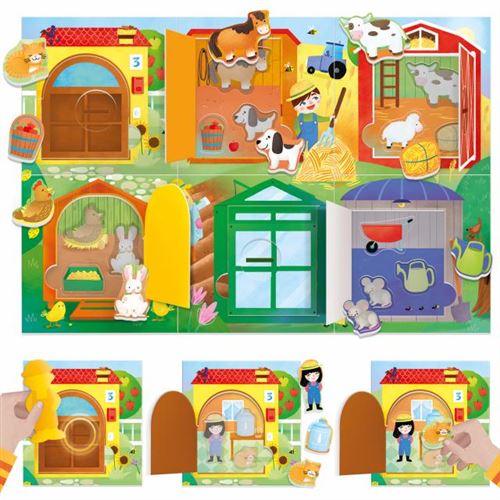 Jogo Peekaboo: Baby Farm - Headu | Sig Toys - Image 2