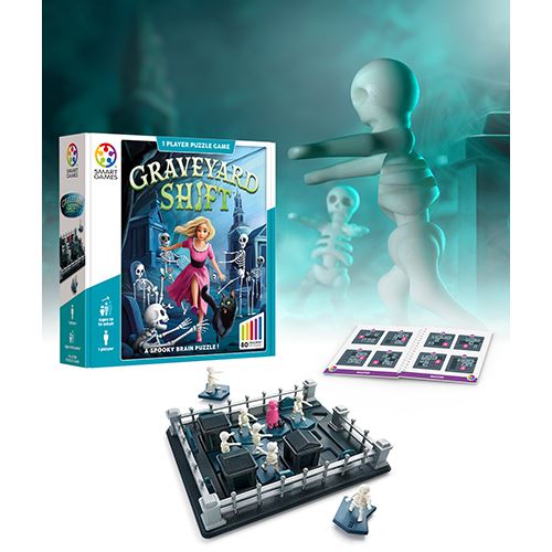 Jogo Puzzle Graveyard Shift - Smart Games | Sig Toys - Image 2