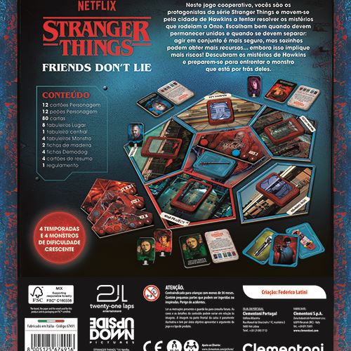Jogo Stranger Things - Friends Don't Lie - Clementoni - Image 3