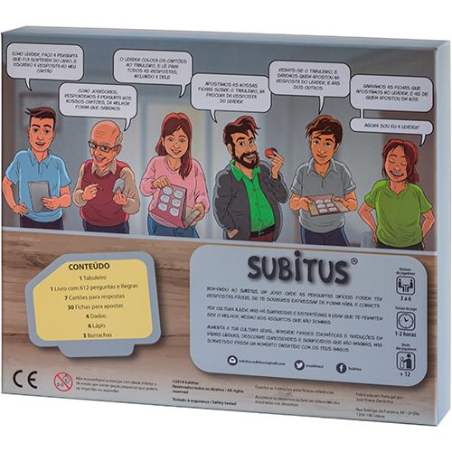 Jogo Subitus - Quiz de Pergunta e Resposta - 52 Peças - Image 3