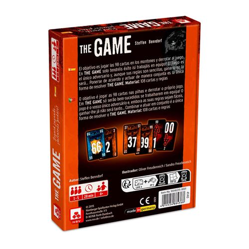 Jogo The Game - NSV | Devir - Image 3