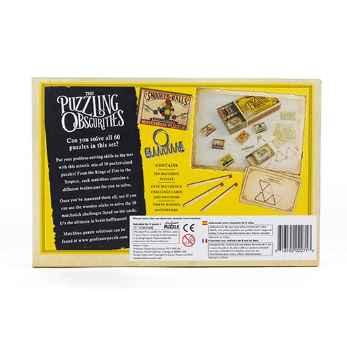Jogo The Puzzling Obscurities - Box Of Brainteasers - Professor Puzzle - Image 9