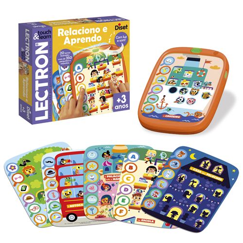 Jogo Touch Learn com Luzes e Sons - Relaciona e Aprende 3 Anos - Lectron | Diset - Image 2