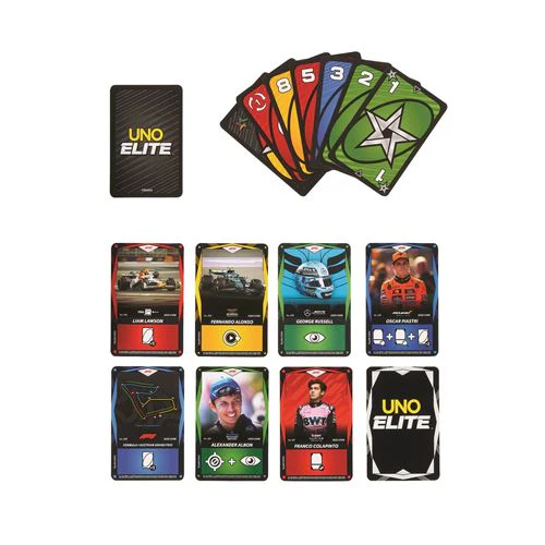 Jogo Uno Elite Fórmula 1 - Edição Pack Reforço - Mattel Games - Image 2