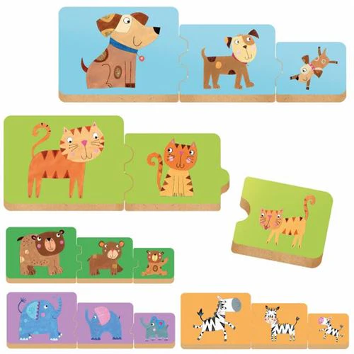 Jogo Wooden Games Baby: Big Or Small - Headu | Sig Toys - Image 2