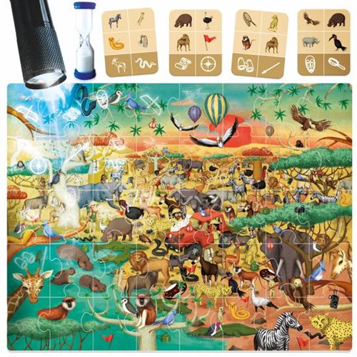 Jogo X-Ray Mission: Safari Park -  Magic Torch - Headu | Sig Toys - Image 2