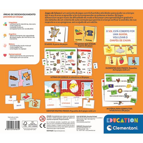 Jogos de Leitura - Education Clementoni - Image 6