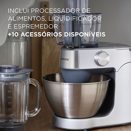 Robot de Cozinha Kenwood Prospero+ KHC29A.R0SI | 4.3 L | 1000 W - Cinzento - Image 4
