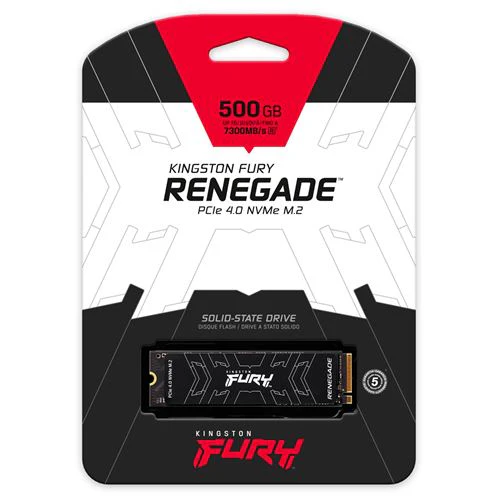 Disco Interno SSD M.2 2280 Kingston Fury Renegade - 500GB - Image 2