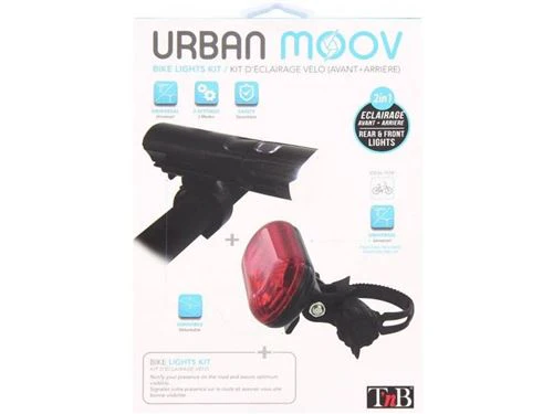 Kit de Luzes T'nB UMLED2 Dianteira e Traseira para Bicicleta ou Trotinete - Image 2