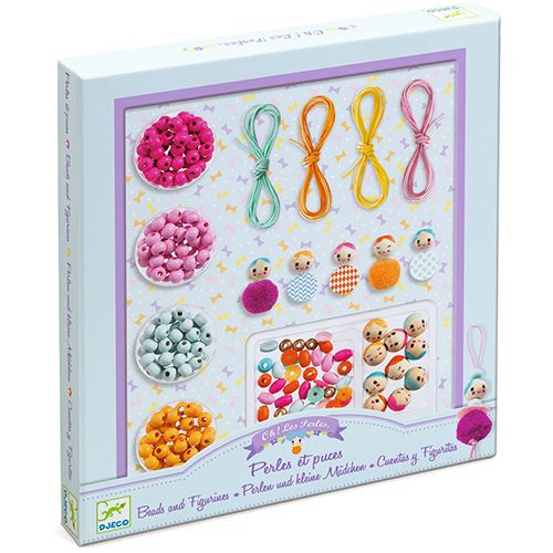 Kit de Missangas - Constrói Pulseiras - 200 Peças - Djeco