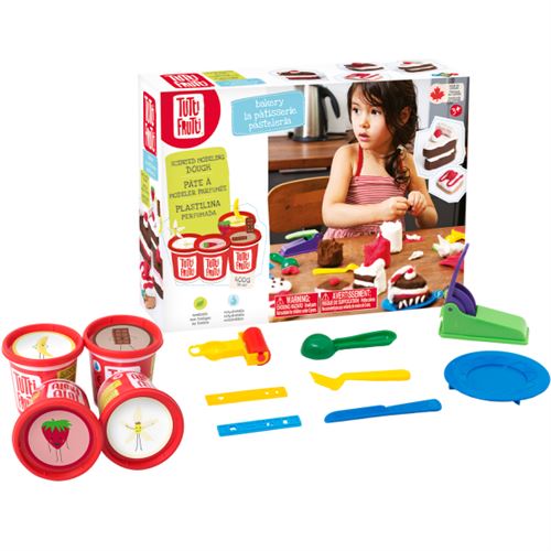 Kit de Plasticina Padaria: 4 Potes + Acessórios - Tutti Frutti | Sig Toys - Image 2