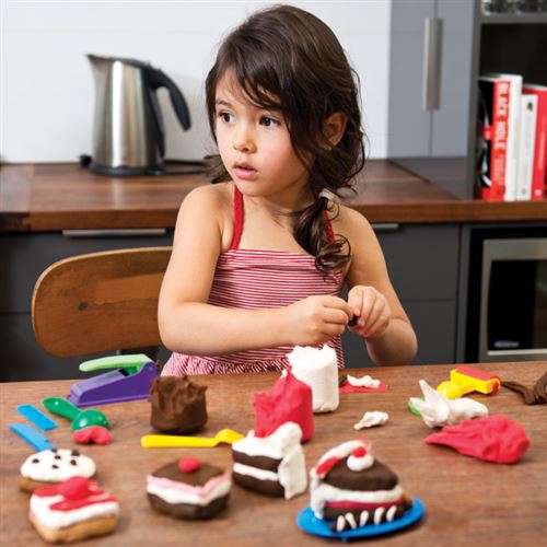 Kit de Plasticina Padaria: 4 Potes + Acessórios - Tutti Frutti | Sig Toys - Image 5