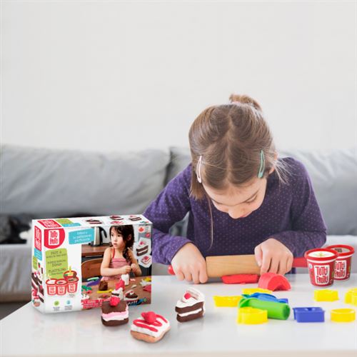 Kit de Plasticina Padaria: 4 Potes + Acessórios - Tutti Frutti | Sig Toys - Image 6