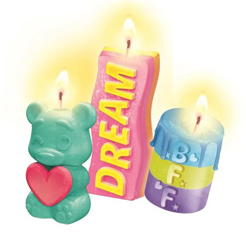 Kit Idea Velas Personalizáveis DIY -  Create Your Candles - Clementoni - Envio Aleatório - Image 2