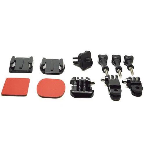 Kit Suportes e Autocolantes Photo Adventure NMP-100 para GoPro Hero 3+/3/2/1