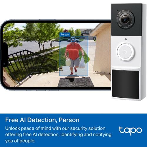 Kit Vídeo Porteiro TP-Link Tapo D210 - 2K - Wi-Fi - Image 3