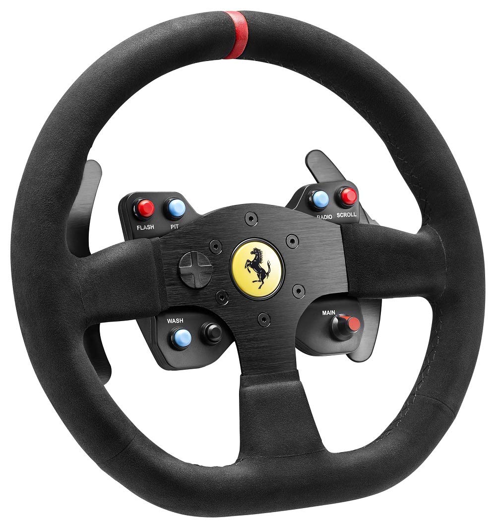 Kit Volante Thrustmaster Multi Ferrari 599xx Evo 30 Add-On Alcantara Edition + Headset Ferrari - Image 7