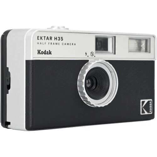 Máquina Fotográfica Analógica Kodak Ektar H35 - Preto - Image 2