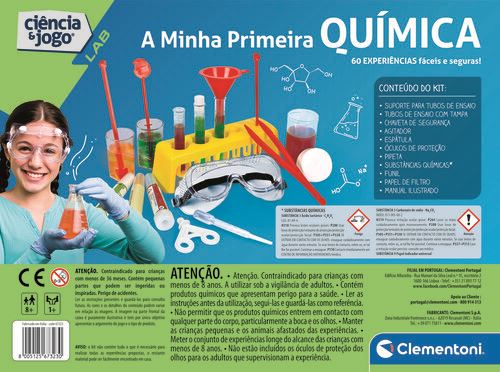 Lab Kit A Minha Primeira Química - Clementoni - Image 3