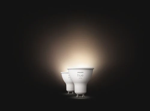 Lâmpada Philips Hue 5.2W GU10 - Branco - Pack 2 Unidades - Image 4