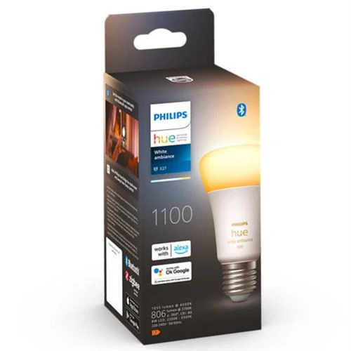 Lâmpada Smart Philips Hue LED Wi-Fi 8W E27 - Image 3