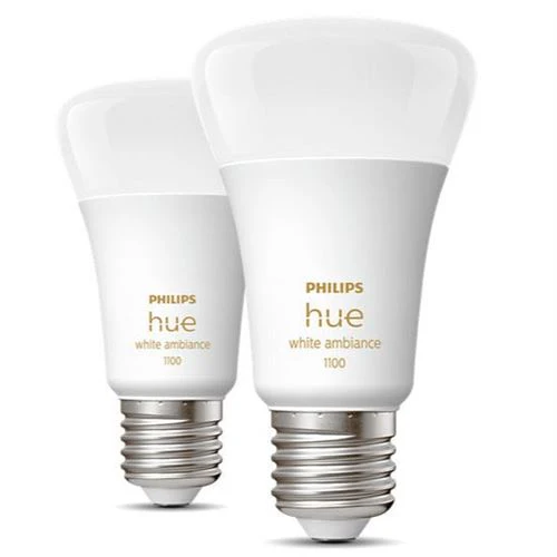 Lâmpada Smart Philips Hue LED Wi-Fi 8W E27 Pack 2 Unidades - Image 2