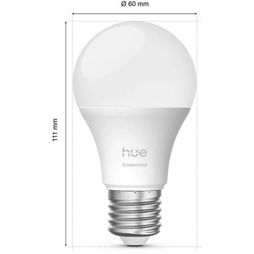 Lâmpadas LED Philips Hue 8W A60 E27 - Pack 3 Unidades - Image 3