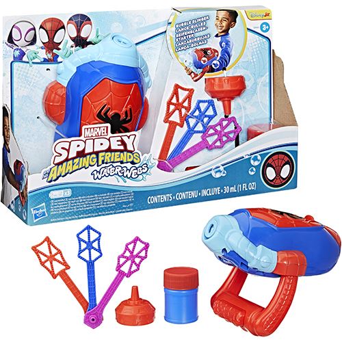 Lança-Bolhas Marvel Spidey and His Amazing Friends Water Webs 30ml - Hasbro - Image 5