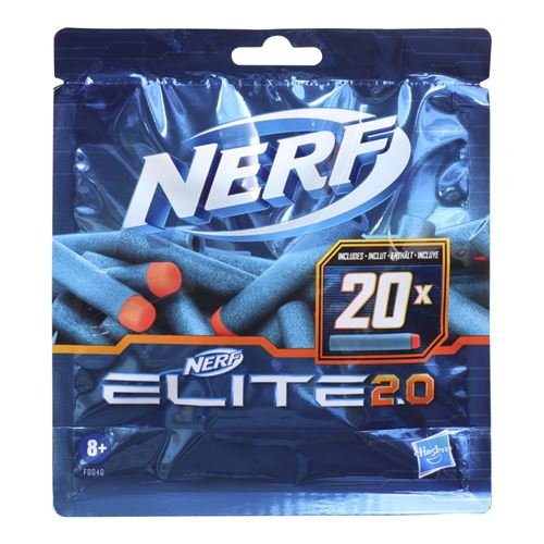 Lançador Kit Nerf Elite 2.0: 20 Dardos Oficiais - Hasbro - Image 2
