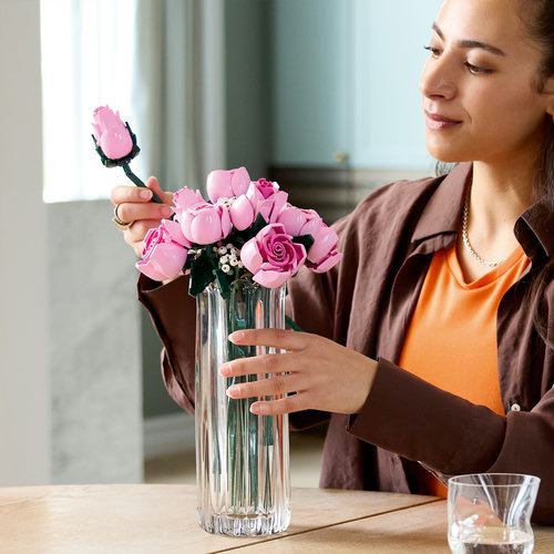 LEGO® Botanicals 10374 - Buquê de Rosas Cor-de-Rosa - Image 8