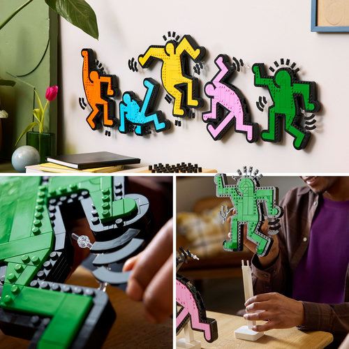 LEGO® Art 31216 - Keith Haring: Figuras a Dançar - Image 5