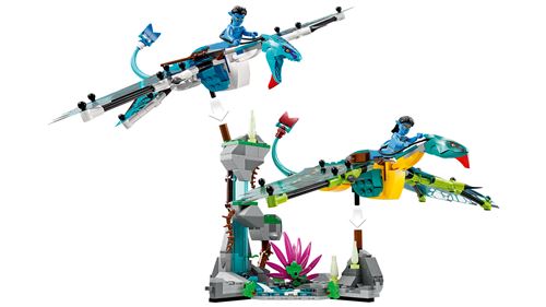LEGO Avatar 75572 O Primeiro Voo em Banshee de Jake e Neytiri - Image 10
