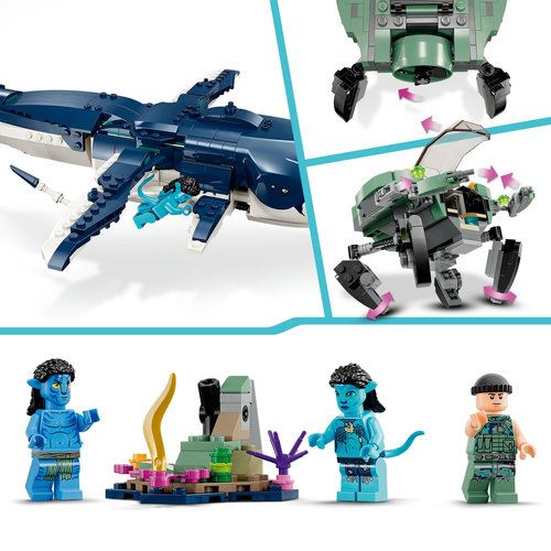 LEGO Avatar Payakan, o Tulkun e o Crabsuit 75579 - Image 5