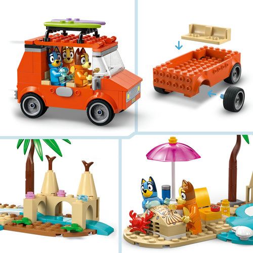 LEGO® Bluey 11202 - Viagem de Carro à Praia com a Bluey e a Família - Image 4