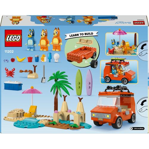 LEGO® Bluey 11202 - Viagem de Carro à Praia com a Bluey e a Família - Image 8