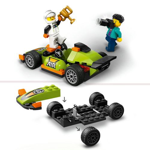 LEGO City 60399 - Carro de Corrida Verde - Image 3