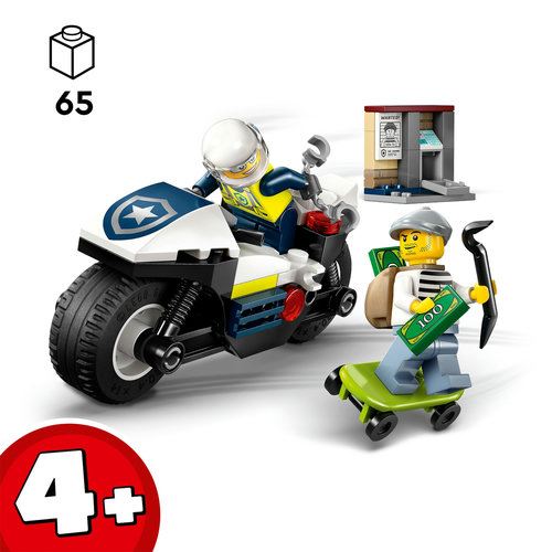 LEGO® City 60455 - Perseguição com Mota da Polícia - Image 3