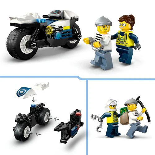 LEGO® City 60455 - Perseguição com Mota da Polícia - Image 4