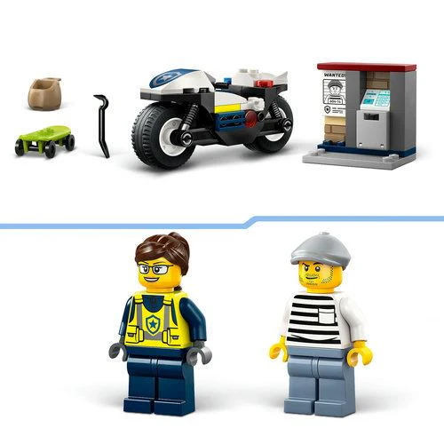 LEGO® City 60455 - Perseguição com Mota da Polícia - Image 5