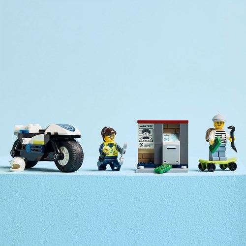 LEGO® City 60455 - Perseguição com Mota da Polícia - Image 6