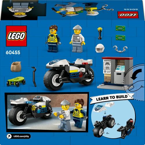 LEGO® City 60455 - Perseguição com Mota da Polícia - Image 8