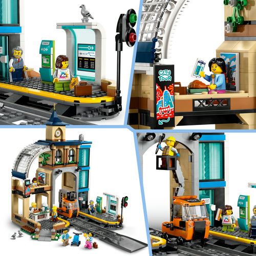 LEGO® City 60469 - Estação de Comboios Central - Image 4
