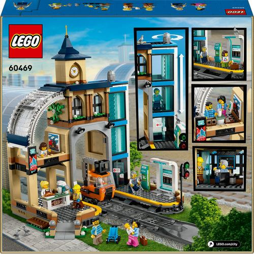 LEGO® City 60469 - Estação de Comboios Central - Image 8