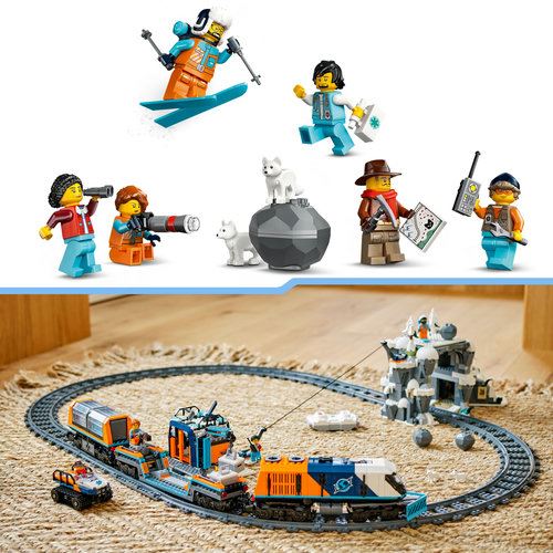 LEGO® City 60470 - Comboio Expresso do Ártico dos Exploradores - Image 6